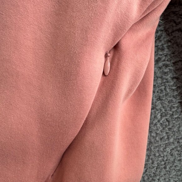 Puma Hoodie Evo Stripe Sweatshirt Pullover  Moisture Wicking Peach Size Large - Picture 4 of 12